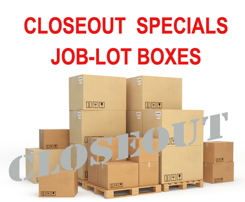 Closeout Specials - Job-lot Boxes